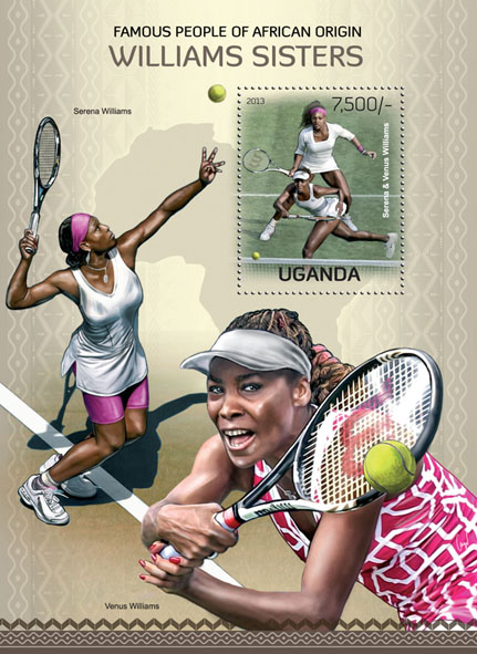 William Sisters - Issue of Uganda postage stamps